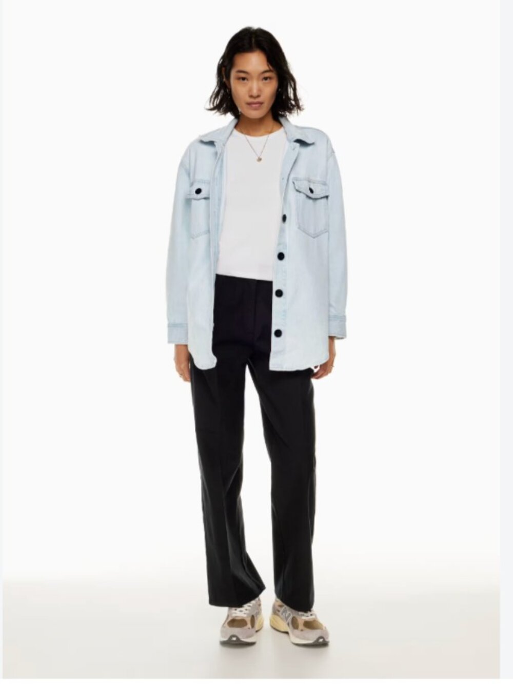 Aritzia Wilfred Capsule Denim Jacket